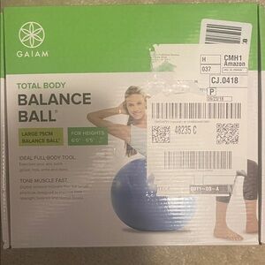 GAIAM Total Body Balance Ball